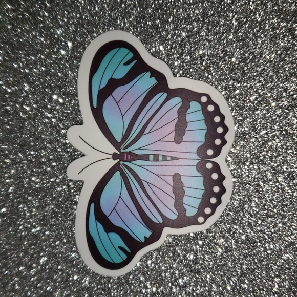 NATURE WATERPOOF Sticker Butterfly - Picture 1 of 7